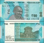 Indie - 50 Rupees 2022 * P111 * B300f * Gandhi