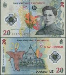 Rumunia - 20 Lei 2021 (2023) * W119Ab * polimer