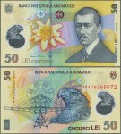 Rumunia - 50 Lei 2018 (2020) * nowy typ * polimer