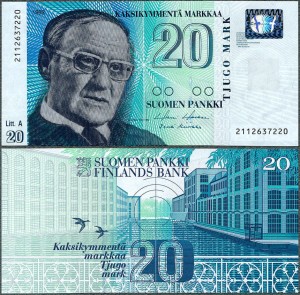 Finlandia - 20 marek 1993 (1997) * P123 * hologram