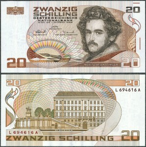 Austria - 20 Schilling 1986 * P148