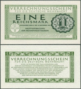 Niemcy - Wehrmacht - 1 Reichsmark 1944 * PM38