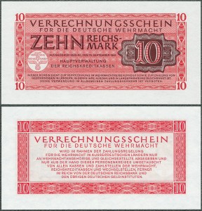 Niemcy - Wehrmacht - 10 Reichsmark 1944 * PM40