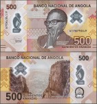 Angola - 500 kwanzas 2020 * W161 * polimer
