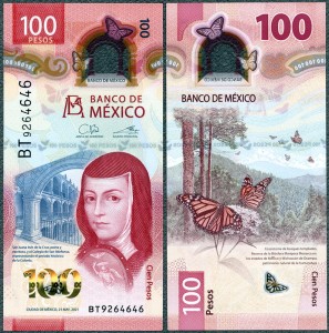 Meksyk - 100 pesos 21.05.2021 * W134d * S5 * polimer