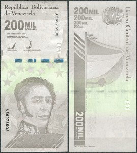 Wenezuela - 200.000 Bolivares 2020 * W112