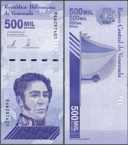 Wenezuela - 500.000 Bolivares 2020 * W113