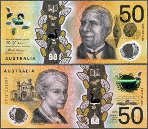 Australia - 50 dolarów 2018 * W65 * 1. wydanie * polimer