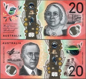 Australia - 20 dolarów 2020 * W64c * polimer