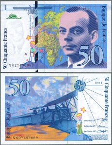Francja - 50 Francs 1994 * P157Aa * Saint-Exupery