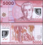 Chile - 5000 Pesos 2021 * P163h * sowa * polimer