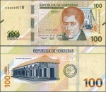 Honduras - 100 Lempiras 2022 * W112 * nowa seria