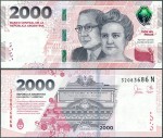 Argentyna - 2000 Pesos ND/2023 * B428 * nowszy typ