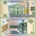 Surinam - 10 Dollars 2019 * P163c
