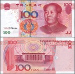 Chiny - 100 yuan 2005 * P907b * Mao * poprzedni typ