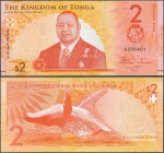 Tonga - 2 paanga ND/2023 * W50 * wieloryb * nowa seria