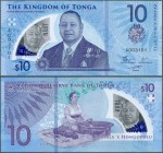 Tonga - 10 paanga ND/2023 * W52 * nowa seria * polimer