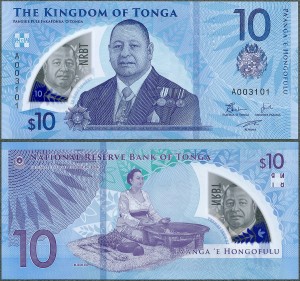 Tonga - 10 paanga ND/2023 * W52 * nowa seria * polimer