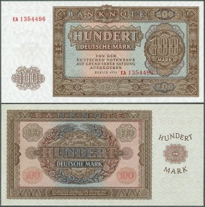 Niemcy - NRD - 100 Mark 1955 * P21 * DDR-15a