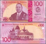 Tonga - 100 paanga ND/2023 * W55 * nowa seria