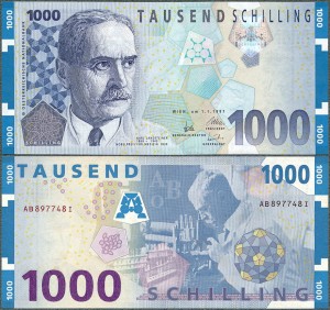 Austria - 1000 Schilling 1997 * P155