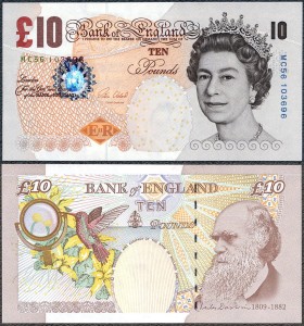 Anglia - 10 Pounds 2000 (2015) * P389e * Elżbieta II