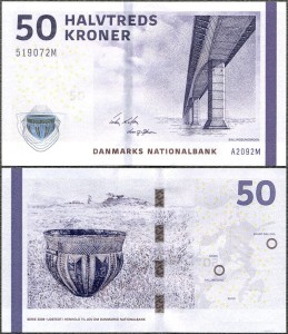 Dania - 50 Kroner 2009 * P65a * most Salingsund 