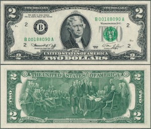 USA - 2 Dollars 1976 * P461 * B (New York)