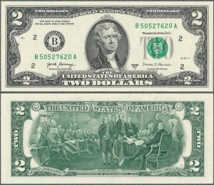 USA - 2 Dollars 2017 A * P545b * B (New York)