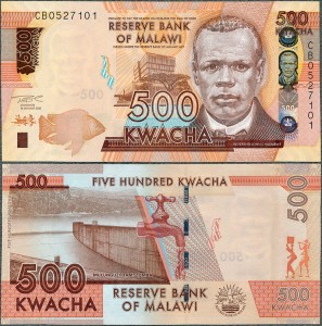 Malawi - 500 kwacha 2021 * P66d * tama