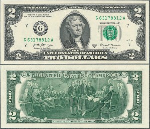 USA - 2 Dollars 2017 A * P545b * G (Chicago)