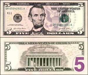 USA - 5 Dollars 2021 * W551 * K (Dallas)