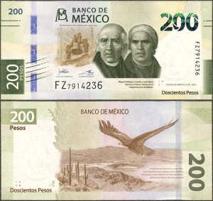 Meksyk - 200 pesos 2023 * W131A * pamiątkowy