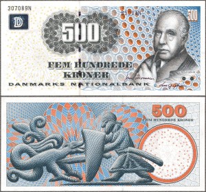 Dania - 500 Kroner 2006 * P63c * Niels Bohr