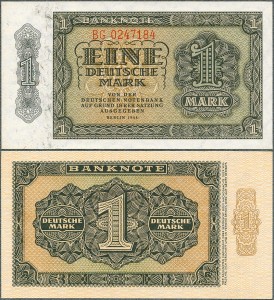 Niemcy - NRD - 1 Mark 1948 * P9 * DDR-2b