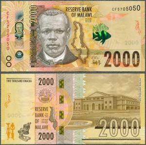 Malawi - 2000 kwacha 2021 * P69e * uniwersytet