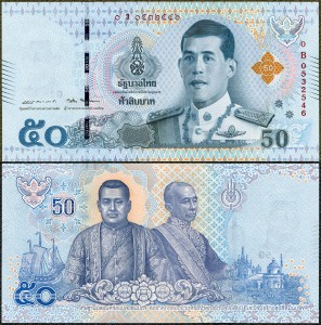 Tajlandia - 50 Baht ND/2018 * P136a * sign. 87
