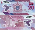 Trynidad i Tobago - 20 dolarów 2020 * W63 * ptak * polimer