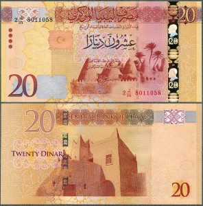 Libia - 20 Dinars ND/2016 * P83 * papier