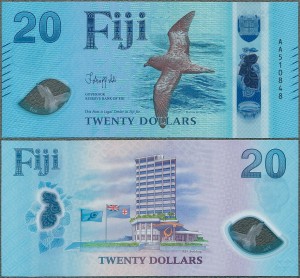 Fidżi - 20 Dollars ND/2026 * W127 * ptak * polimer
