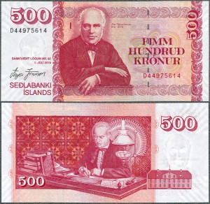 Islandia - 500 koron 2019 (2025) * P58d * nowa data