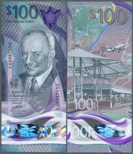 Barbados - 100 Dollars 2024 * W85c * polimer