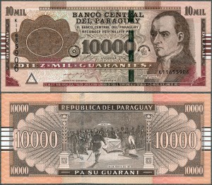Paragwaj - 10.000 Guaranies 2024 * PA238d