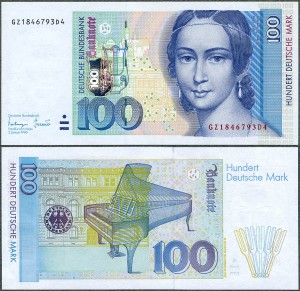 Niemcy - RFN - 100 Mark 1996 * P46 * BRD-54b * GZ