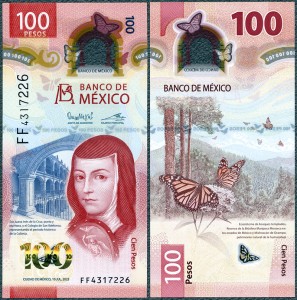 Meksyk - 100 pesos 10.7.2023 * W134j * polimer