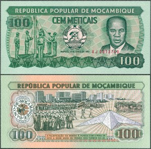 Mozambik - 100 Meticais 1983 * P130a