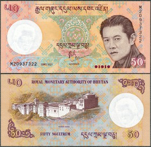 Bhutan - 50 Ngultrum 2021 * P31c
