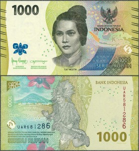 Indonezja - 1000 Rupiah 2022 (2023) * W162b