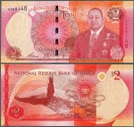 Tonga - 2 paanga ND/2015 * P44 * wieloryb